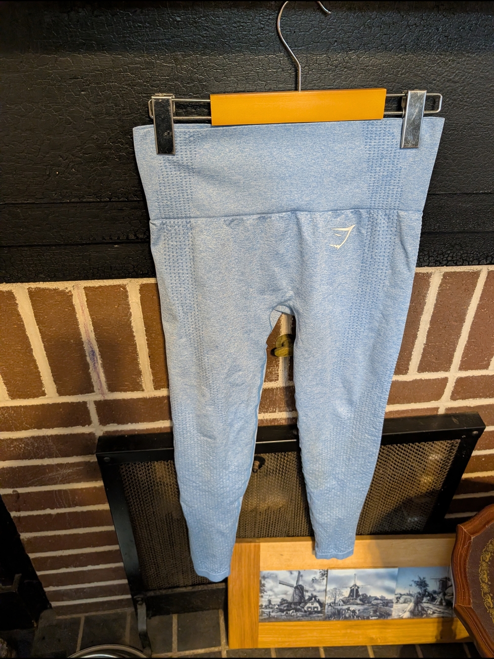 Gymshark Light Blue Seamless High-Waist Leggings